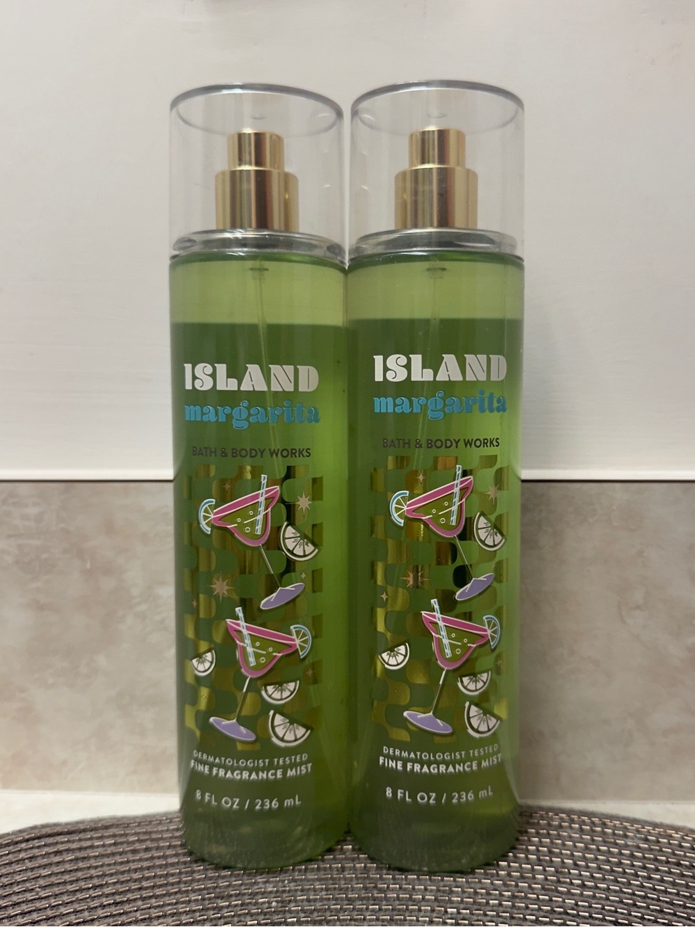 NWT Bath & Body Works Island Margarita Fine Fragrance Mist Set